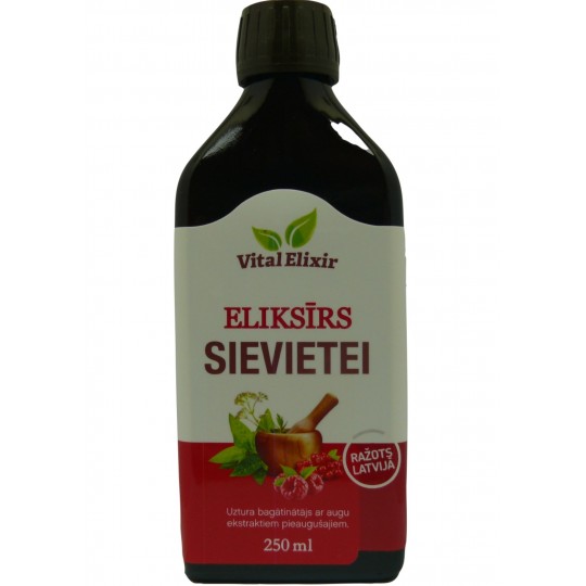 Eliksīrs Sievietei 250ml, SIA Giline for life